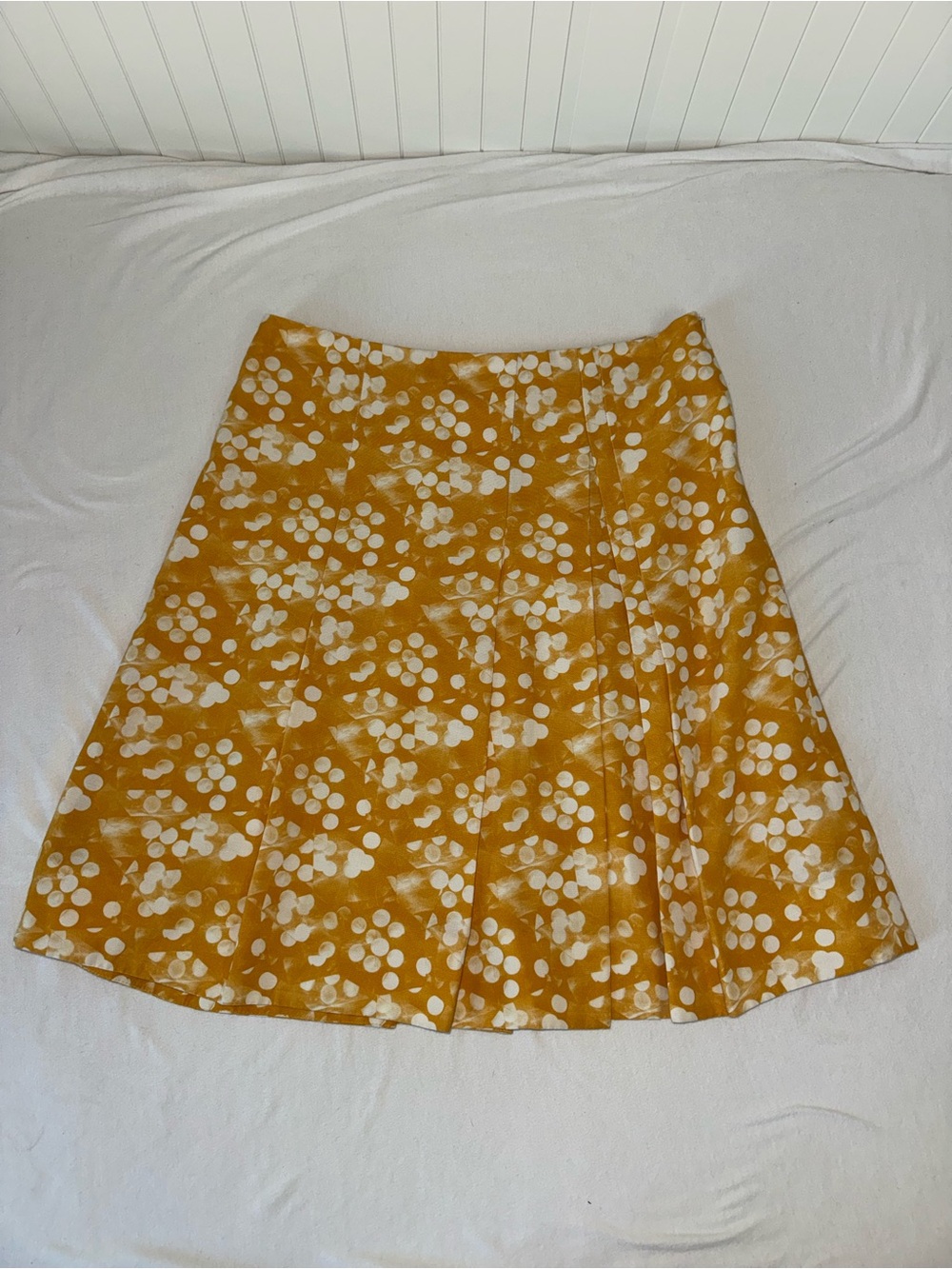 Akris Punto Pleated A-line Skirt
